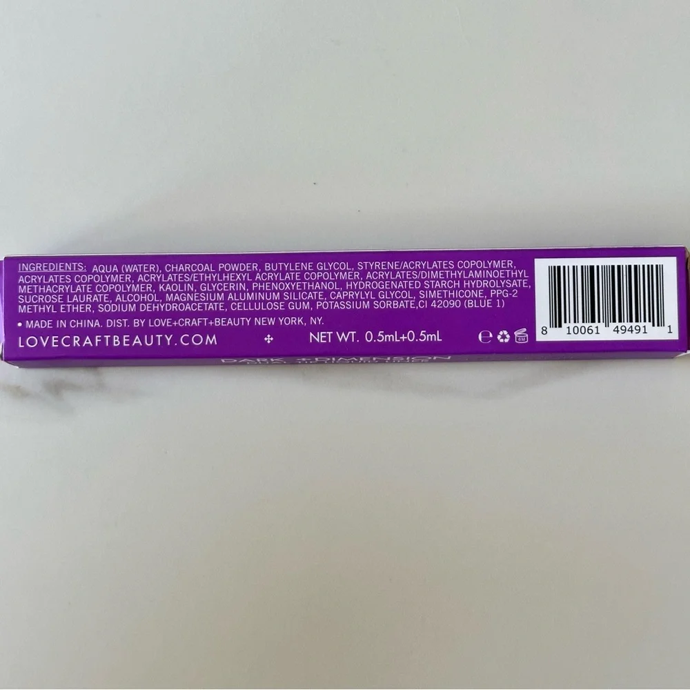 Love + Craft + Beauty dual tip black liquid liner BNIB
